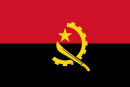 アンゴラ共和国の国旗