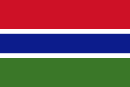 ガンビア共和国の国旗