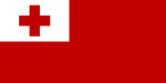 トンガ王国の国旗